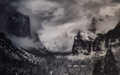 Ansel Adams - Clearing winter storm.