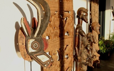 Antique Mask - Wood - Nunuma - Gurunshi - Burkina Faso