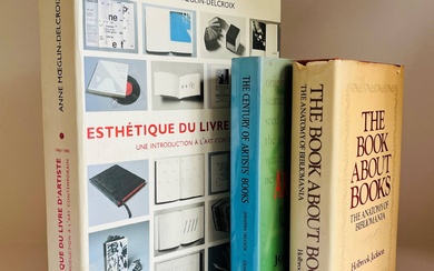 [Artists' books]. Moeglin-Delcroix, M. Esthetique du Livre d'Artiste. Paris, Jean-Michel...