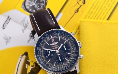 BREITLING Chronographe 46 Navitimer 01 Limited Edition 1000 Exemplaires Réf. : Abo12124/F569 - Vers 2016...