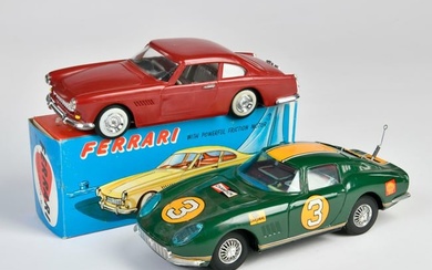 Bandai & W Toys, 2x Ferrari