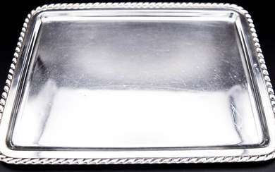 Beautiful old tray - .925 silver - Spain - First half 20th century