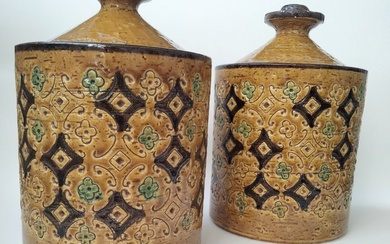 Bitossi Ceramiche - Aldo Londi - Jar (2) - Spanish crime series - Ceramic