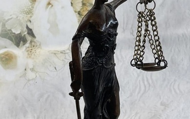 Blind Justice Bronze Sculpture