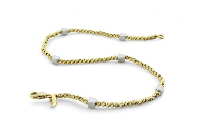Bracelet - 18 kt. White gold, Yellow gold