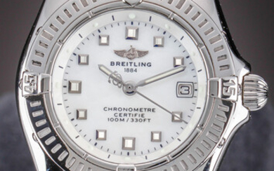 Breitling 'Callistino'. Women's wristwatch in steel