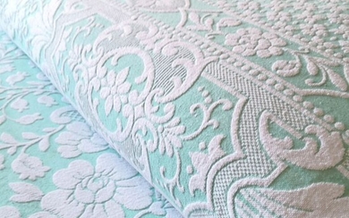 Brocade bedspread. Ancient fabric - Cotton - Early 20th century