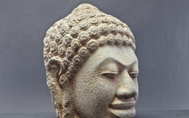 Buddha (1) - Stone - Thailand - Mid - 1950-1970