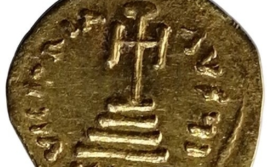 Byzantine Empire - AV Solidus, Heraclius (AD 610-641), with Heraclius Constantine. Constantinople, 10th officina, AD 616-625- Gold