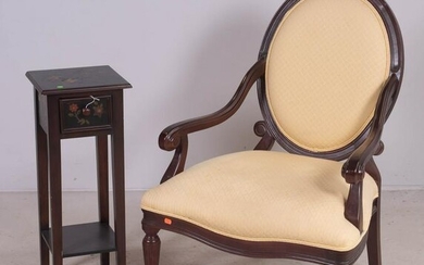 Calico Corners oversized Louis XVI style armchair