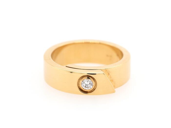 Cartier Anniversary - 18 kt. Yellow gold - Ring Diamond