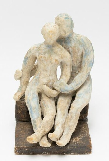 Ceramic Figural Sculpture "Apology"