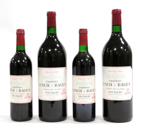 Château Lynch Bages 1993 Pauillac (two magnums, cased), Château Lynch...