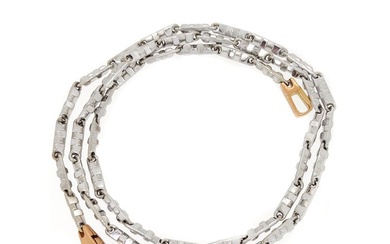 Chimento - Necklace - 18 kt. Rose gold, White gold Diamond