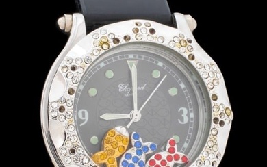 Chopard "Happy Sport" Diamond Fish Wristwatch