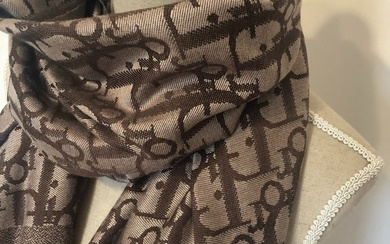 Christian Dior - large logo monogram scarf * No Minimum Price* - Scarf