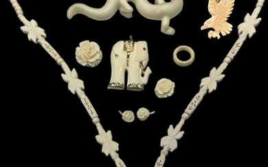 Collection Asian, Inuit Bone Jewelry
