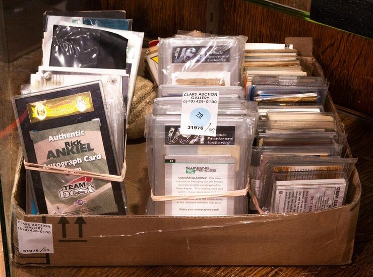 Collection of vintage baseball cards