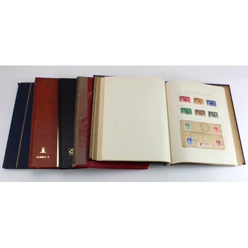 Commonwealth and GB in album, and four stockbooks. Mint and ...