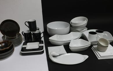 Contemporary Pottery & Porcelain Dishes