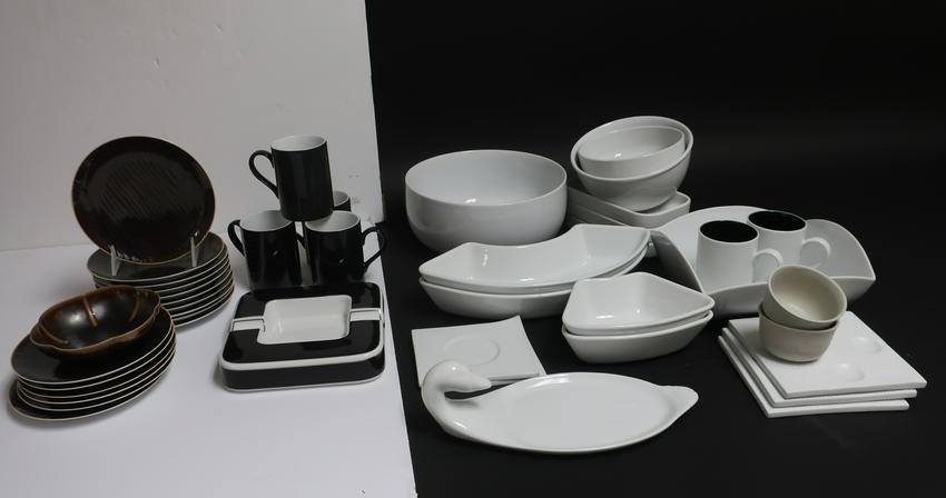 Contemporary Pottery & Porcelain Dishes