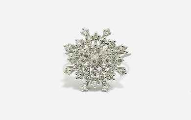 Corvino Gioielli - 18 kt. White gold - Ring - 0.70 ct Diamond