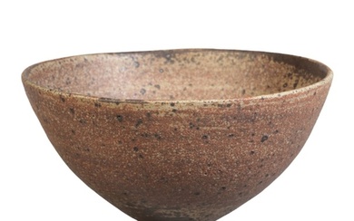 *DAME LUCIE RIE (1902-1995): AN EARTHENWARE BOWL probably 1...
