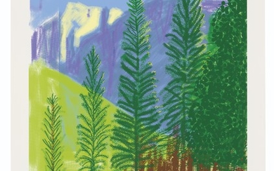 DAVID HOCKNEY (B. 1937), Untitled No. 12, from: The Yosemite Suite