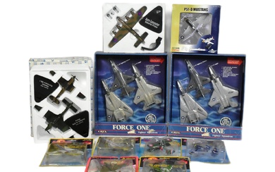 DIECAST - COLLECTION OF AVIATION DIECAST MODELS