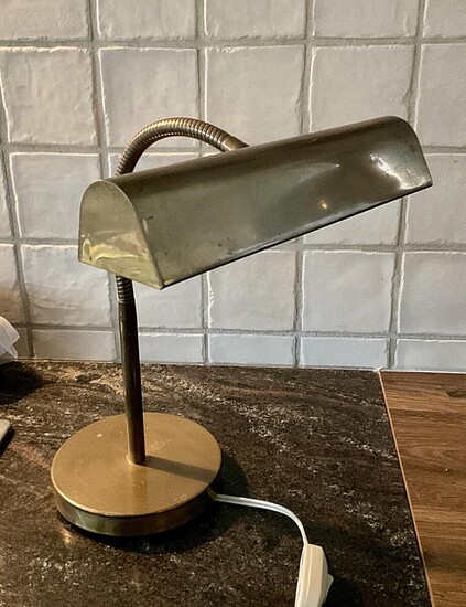 SOLD. Danish design: A brass table lamp. 1960s. H. 30 cm. – Bruun Rasmussen Auctioneers of Fine Art