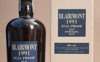 Demerara Distillers 1991 15 years old Velier - Blairmont - b. 2006 - 0.7 Ltr