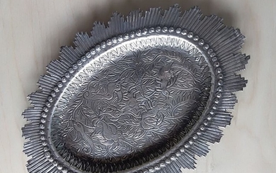 Dish - .900 silver - Ottoman Empire- mid 19th century