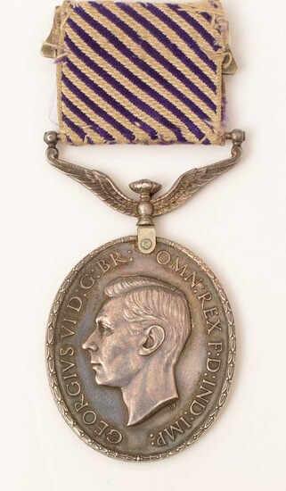 Distinguished Flying Medal awarded to 1358025 Sgt. Frank Clark RAF
