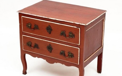 Early 19th Century Continental Painted Commode