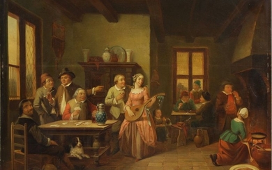 Ecole Hollandaise vers 1750