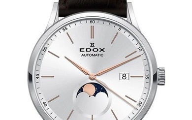 Edox - Les Vauberts Mondphase Datum Automatik - 80505 3 AIR - Men - 2011-present