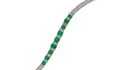 Emerald-Diamond-Bracelet