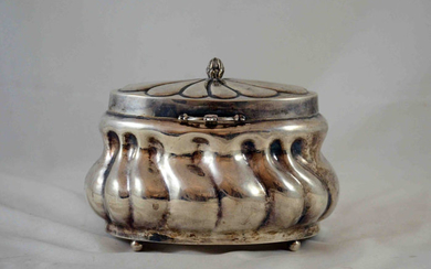 Etrog Box - .925 silver - Mid 20th century