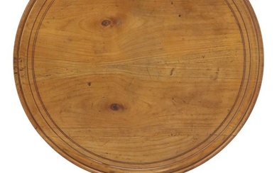 FRENCH PROVINCIAL FRUITWOOD TILT-TOP TABLE