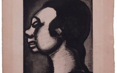 Femme hideuse, 1928, Georges Rouault (Parigi 1871 - 1958)