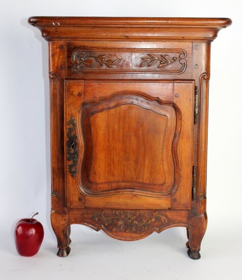 French Louis XV style walnut key cabinet