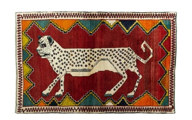 Gabbeh - collector's item - tiger - Rug - 186 cm - 120 cm