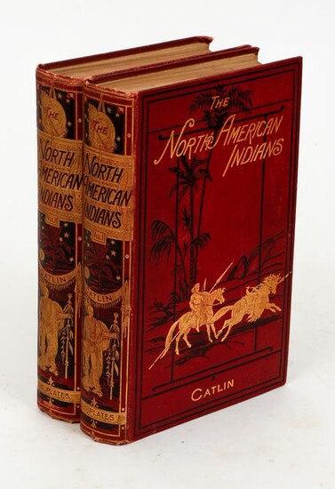 George Catlin North American Indians 1913 2 volumes