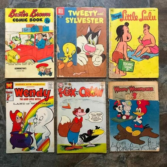 Group of 1950's Golden Age Children's Comic Books