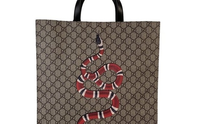 Gucci - GG Supreme Kingsnake Print Tote RP 1000 EUR Tote bag