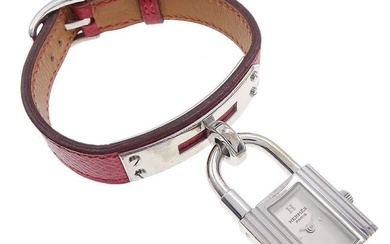 Hermes Kelly Watch Red Courchevel SV925 8266689