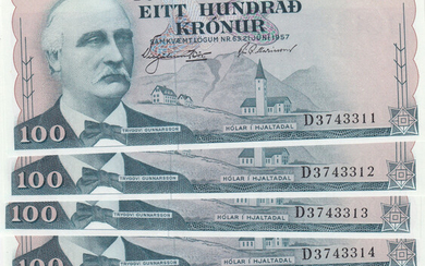Iceland 100 Kronur 1957 (6)