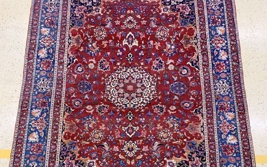 Isfahan fine antique, Persia, dated 1322 (1901)
