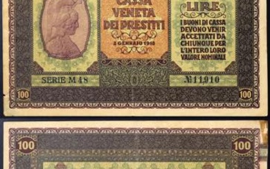 Italy, Austrian Occupation, Cassa Veneta dei Prestiti - XF