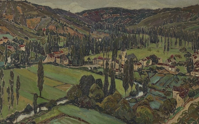 JACQUES MARTIN-FERRIÈRES (FRENCH, 1893-1972) La Vallée du Vert